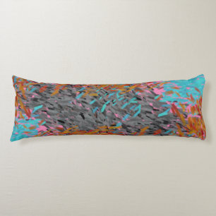 Cómoda almohada decorativa larga