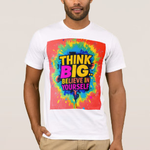 Comoda Camiseta Con Hermoso Mensaje Motivador