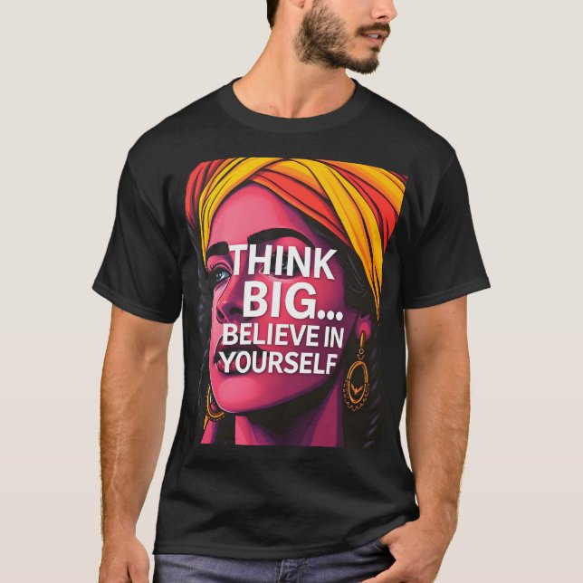 Comoda Playera Con Hermoso Mensaje Motivador (Anverso)