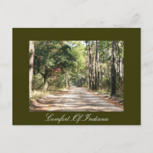 Comodidad de la postal Indiana