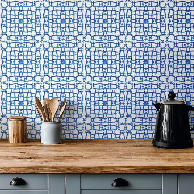 Comodidad de la villa italiana en azulejos azules (Subido por el creador)