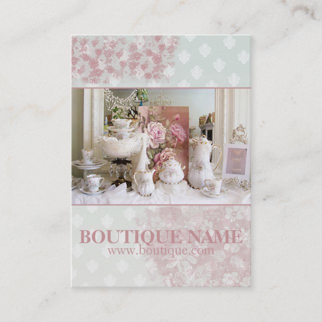 Comodidad de otoño - Tarjeta de visita (Anverso)