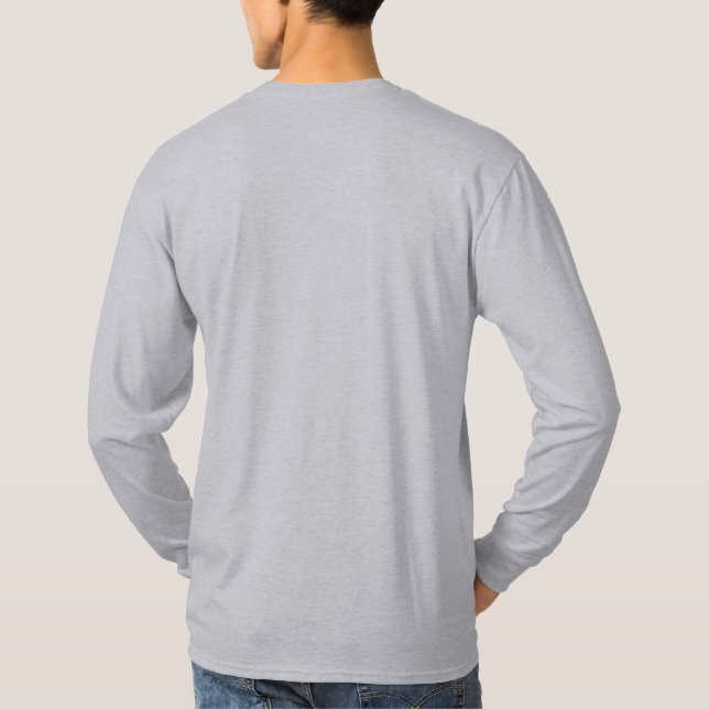 Comodidad de rendimiento de Camisetas de manga lar (Reverso)