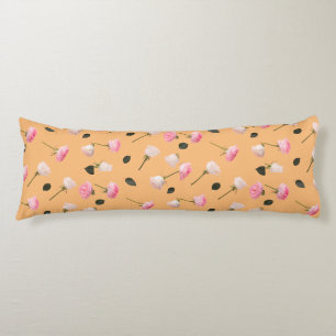 Comodidad en flor: almohada del cuerpo de diseño f