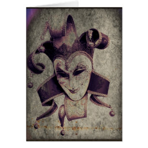 Comodín malvado del payaso del renacimiento gótico