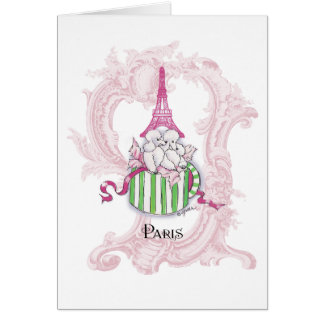 Comodles rosados de la Torre Eiffel en Hatbox