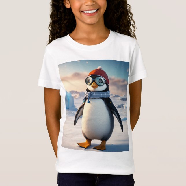 Cómodo diseño de camisetas Penguin Huddle - Perfec (Anverso)