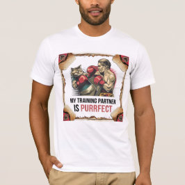 Compañero de entrenamiento de gato - camiseta clás