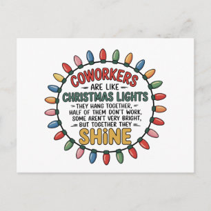 Compañeros De Trabajo Son Como Luces De Navidad Of