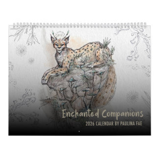 Compañeros encantados: Calendario 2026 de Paulina