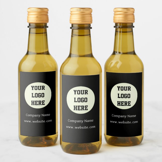 Compañía con logotipo de personalizado Negra Empre (Botellas)