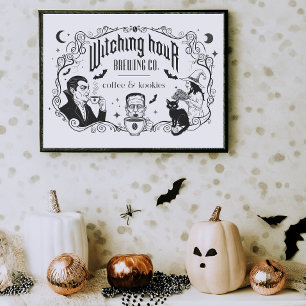 Compañía de Café Spooky Halloween Arte de Cocina I