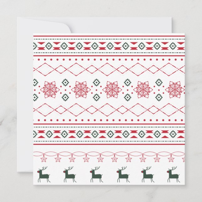 Compañía de diseño de Navidad minimalista Navidad (Anverso)