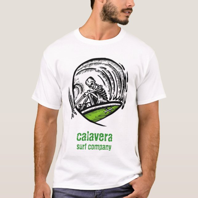 compañía de la resaca del calavera - camisa del (Anverso)