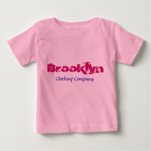 Compañía de ropa de Brooklyn Camisetas para bebés