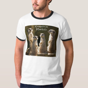 Compare la camiseta c de Meerkats del ze