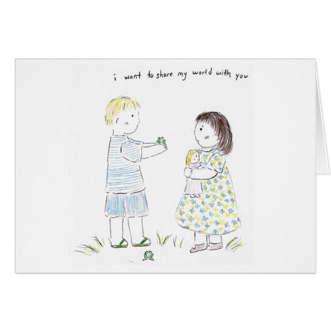 Comparta mi mundo (Anverso (Horizontal))