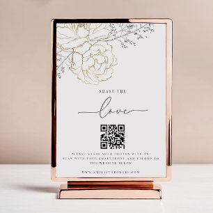 Comparte el código QR de la foto de la boda elegan