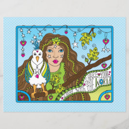 Comparte tu hoja de papel ligero de 11" x 8,5"