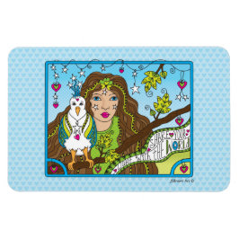 Comparte tu imán ligero-flexible de 6" x 4"