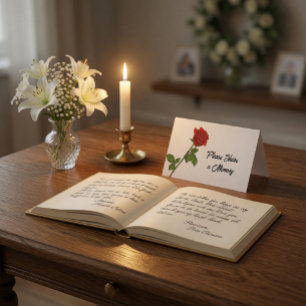 Comparte un Recuerdo Tarjeta de Mesa Personalizada