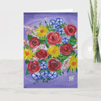 Compartimiento colorido - Tarjeta de felicitación