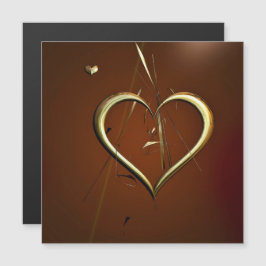 Compartimientos de amor de la tarjeta magnética de