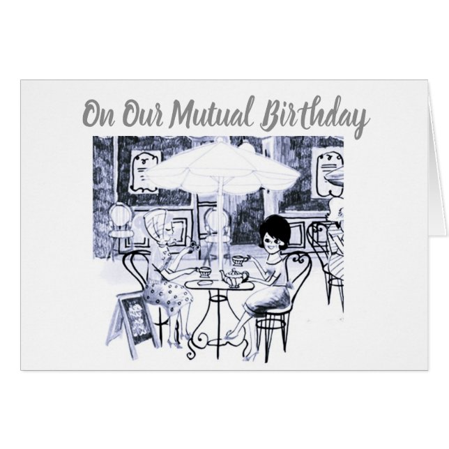 COMPARTIR NUESTRA **VIDA** Y NUESTRO **CUMPLEAÑOS* (Anverso (Horizontal))