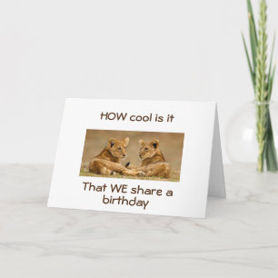 COMPARTIR UN "CUMPLEAÑOS" CON "TIGO" ES TARJETA "M