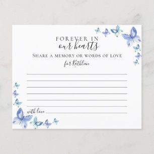 Compartir una tarjeta de asistencia funeraria Butt