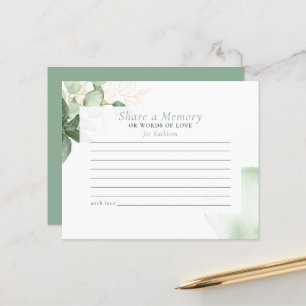 Compartir una tarjeta de asistencia funeraria de c