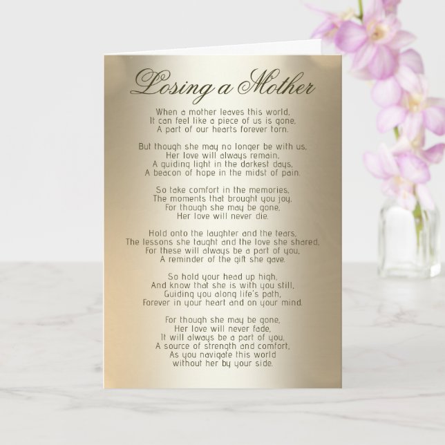 Compasión | Perder una tarjeta madre (Orquídea)