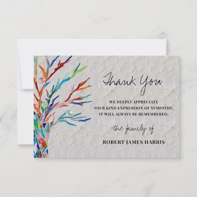 Compasión por el funeral Gracias (Anverso)