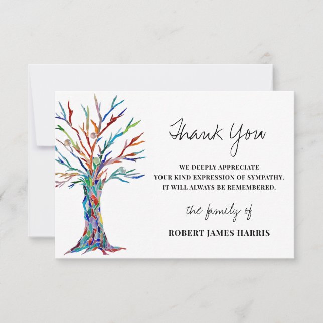 Compasión por el funeral Gracias (Anverso)