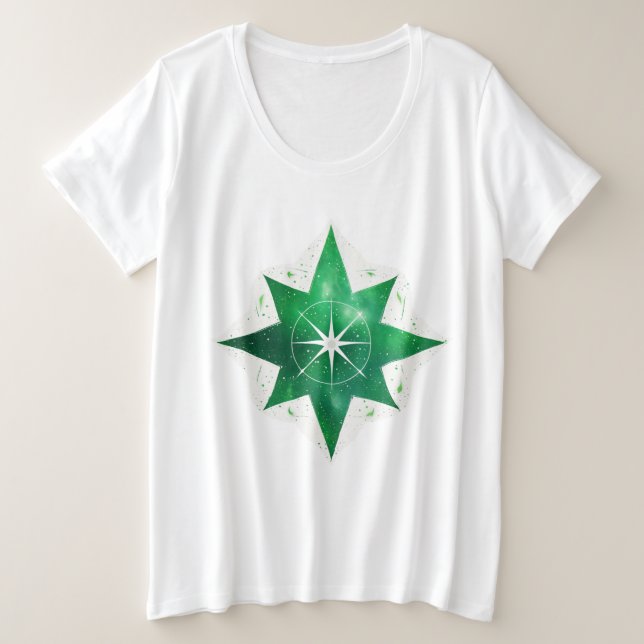 "Compass Rose Adventure Tee" (Anverso del diseño)
