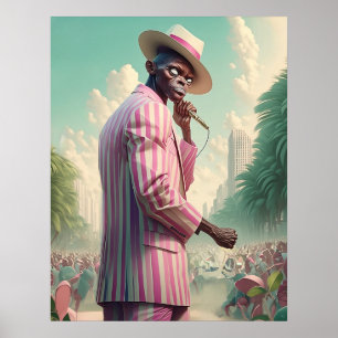 Compère - Poster de arte surrealista