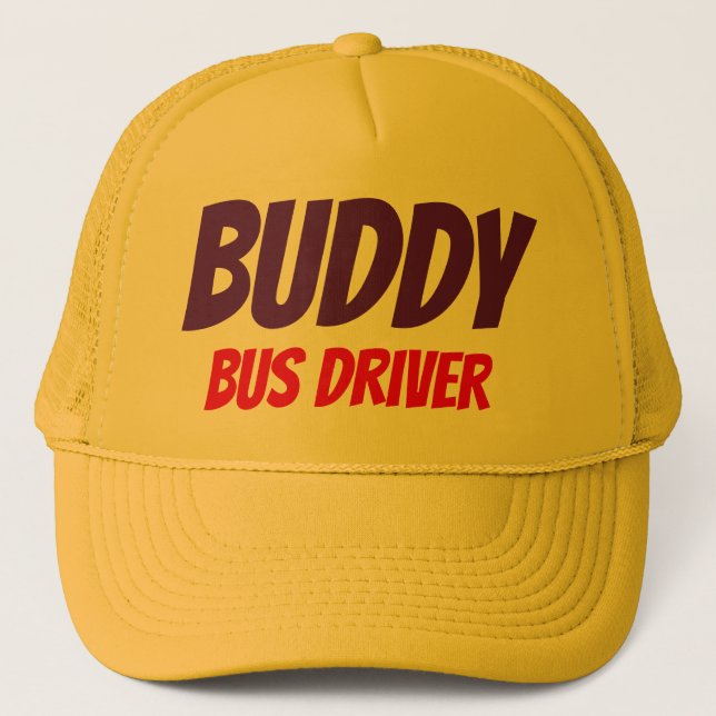 COMPINCHE el GORRA del conductor del autobús (Anverso)
