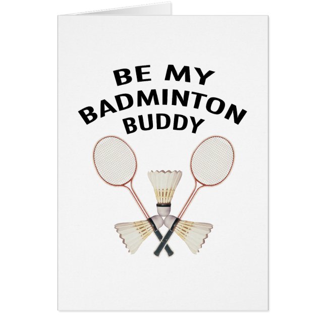 Compinches del bádminton (Frente)