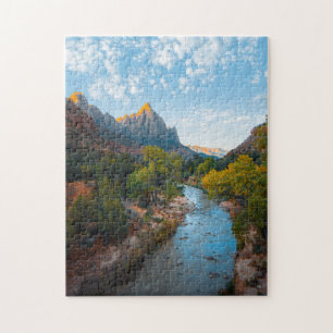 Complejo de arte de montaña River Scenles Puzzles 