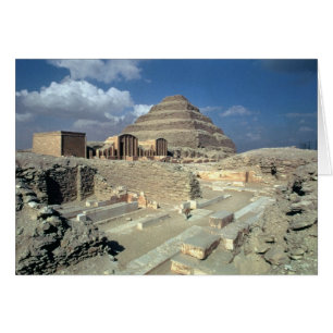 Complejo de Djoser incluyendo la pirámide de pasos