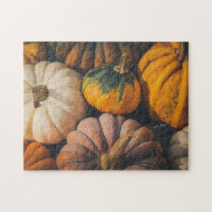 Complejo de fotografía de calabaza de rompecabezas