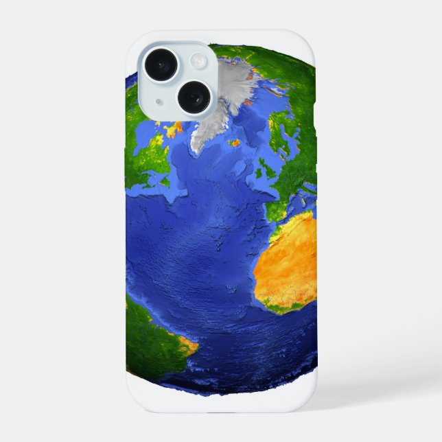 Completa La Tierra Mostrando Datos Topográficos. (Reverso )