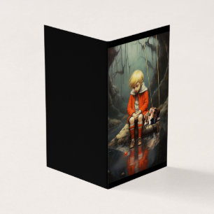 Complicante tarjeta plegada