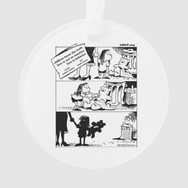 Comportamiento es igual a adorno de verdad (Anverso)