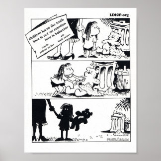 Comportamiento es la verdad 8.5 x 11 impresión