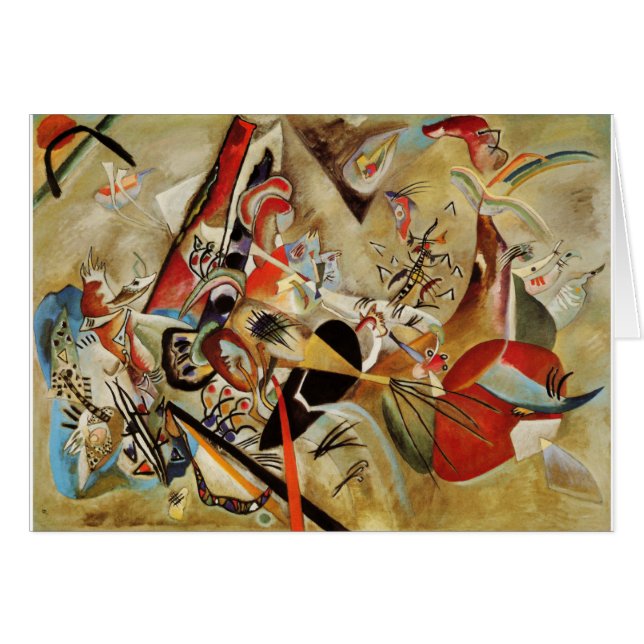 Composición abstracta de Kandinsky (Anverso (Horizontal))