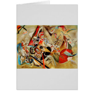 Composición abstracta de Kandinsky
