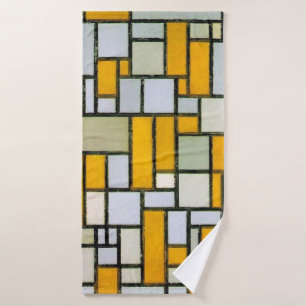 Composición amarillo y gris, mondriano