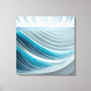 Composición antártica - Imprimir arte de lienzo