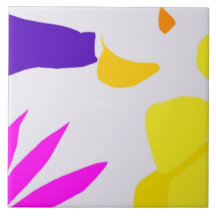 Composición artística azulejo cerámico